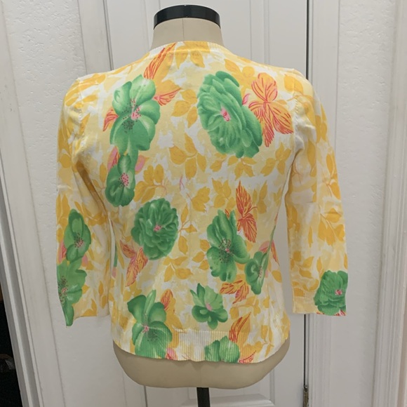 NY Collection Floral Sweater - Picture 4 of 4